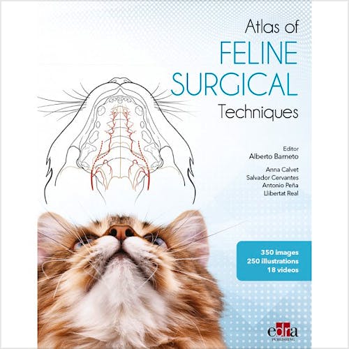 Portada del libro 9781957260587 Atlas of Feline Surgery Techniques