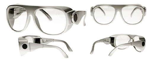 Gafas de Protección Radiológica Mod. Boltz, Eq. Pb 0,75 mm. Frontal y 0,35 mm. Lateral