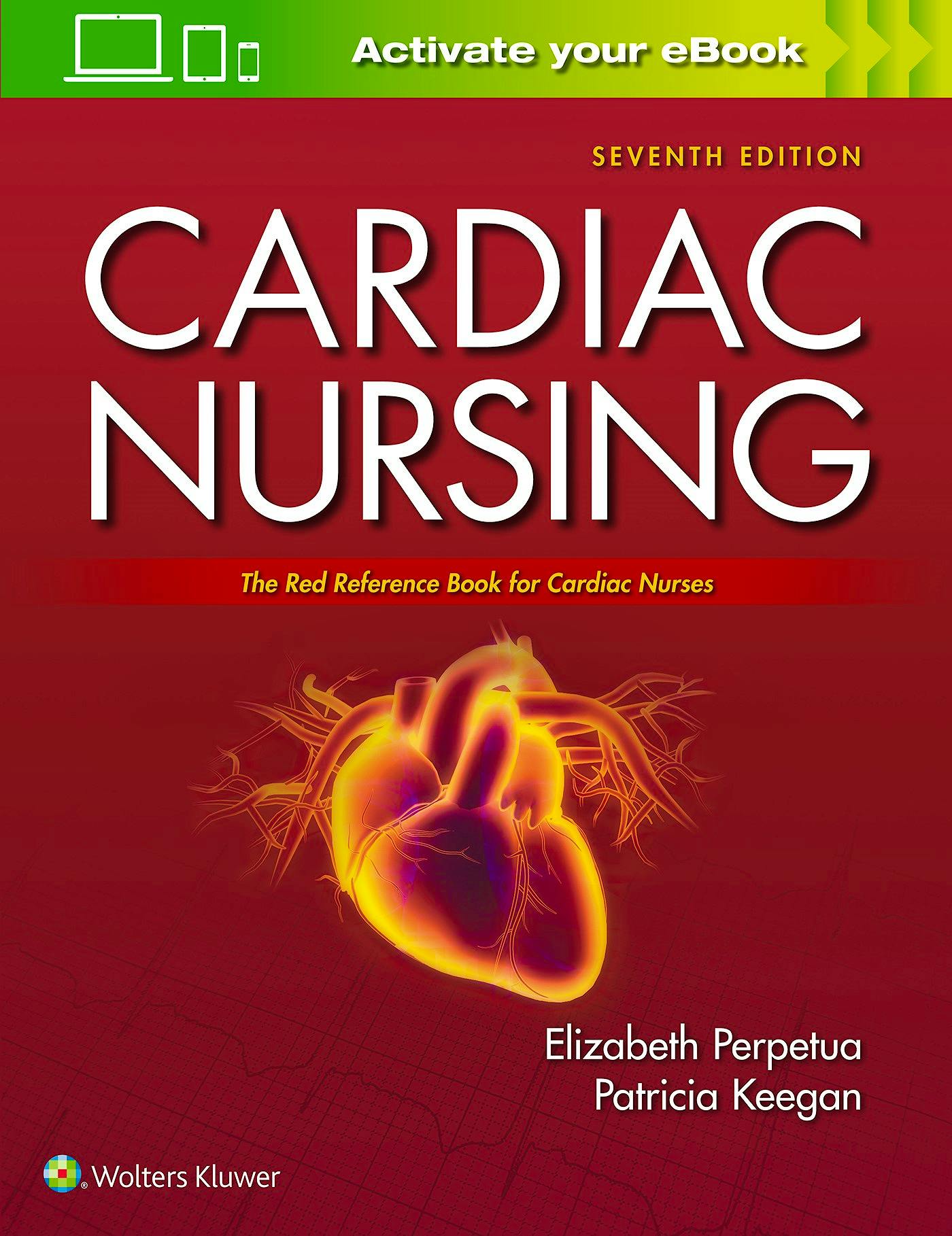 Portada del libro 9781975106324 Cardiac Nursing. The Red Reference Book for Cardiac Nurses
