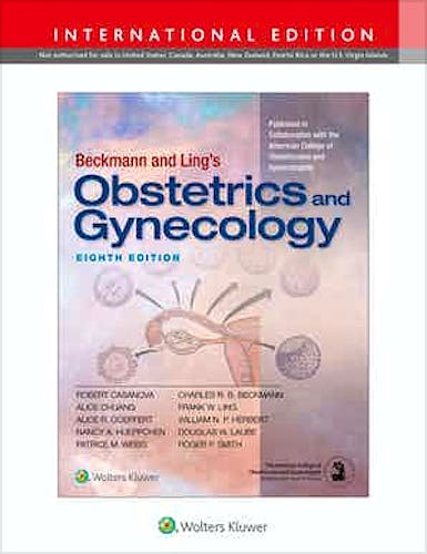 Portada del libro 9781975106669 Beckmann and Ling's Obstetrics and Gynecology. International Edition