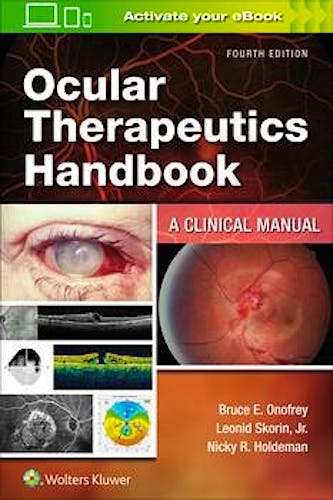 Portada del libro 9781975109042 Ocular Therapeutics Handbook. A Clinical Manual