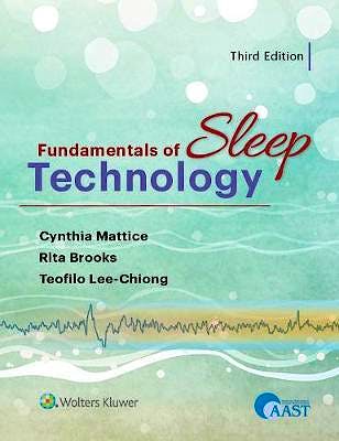 Portada del libro 9781975111625 Fundamentals of Sleep Technology