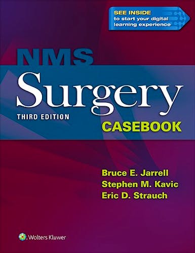 Portada del libro 9781975112387 NMS Surgery Casebook (National Medical Series)