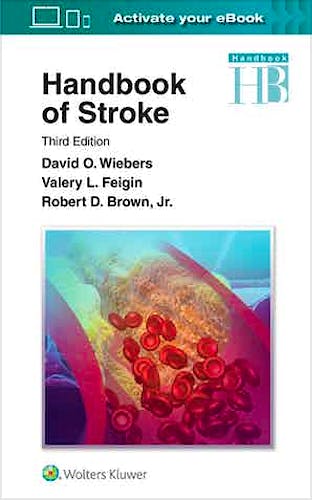 Portada del libro 9781975114374 Handbook of Stroke