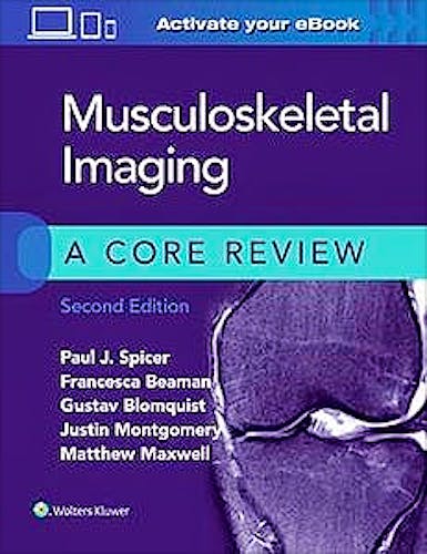 Portada del libro 9781975120450 Musculoskeletal Imaging. A Core Review