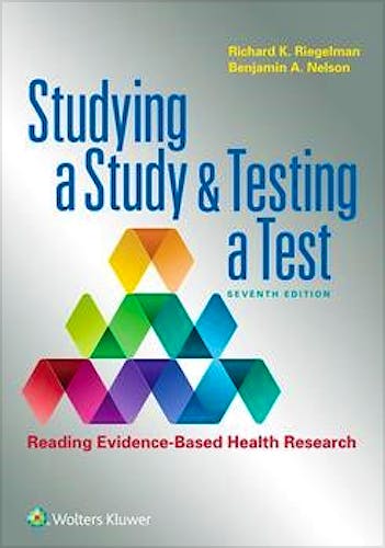 Portada del libro 9781975120894 Studying a Study and Testing a Test. Reading Evidence-Based Health Research