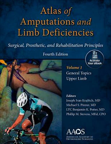 Portada del libro 9781975123697 Atlas of Amputations and Limb Deficiencies. Surgical, Prosthetic and Rehabilitation Principles, 3 Vols.