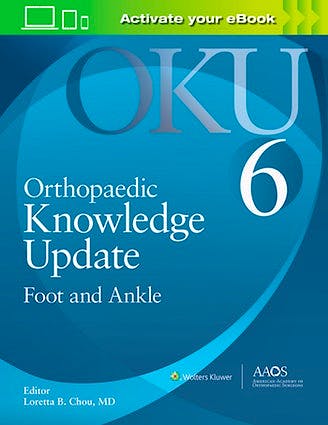 Portada del libro 9781975127152 Orthopaedic Knowledge Update (OKU). Foot and Ankle 6 (Print + E-Book with Multimedia)