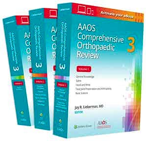 Portada del libro 9781975127176 AAOS Comprehensive Orthopaedic Review 3, 3 Vols.