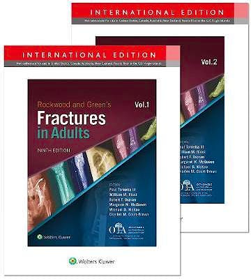 Portada del libro 9781975137298 Rockwood and Green's Fractures in Adults, 2 Vols. (International Edition)
