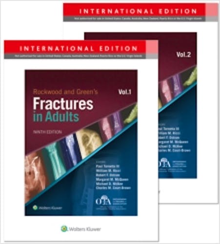 Portada del libro 9781975137427 Rockwood and Green's Fractures in Adults and Children Package, 3 Vols. (International Edition)