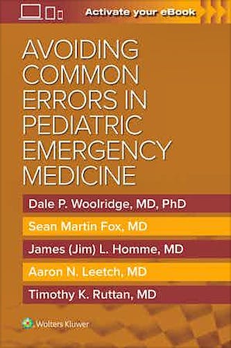 Portada del libro 9781975138332 Avoiding Common Errors in Pediatric Emergency Medicine