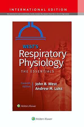 Portada del libro 9781975139261 WEST's Respiratory Physiology. The Essentials. International Edition