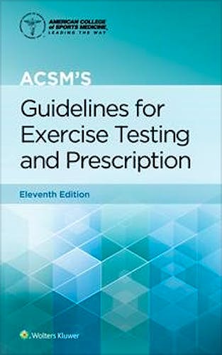 Portada del libro 9781975150181 ACSM's Guidelines for Exercise Testing and Prescription