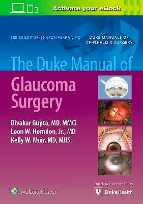 Portada del libro 9781975150563 The Duke Manual of Glaucoma Surgery