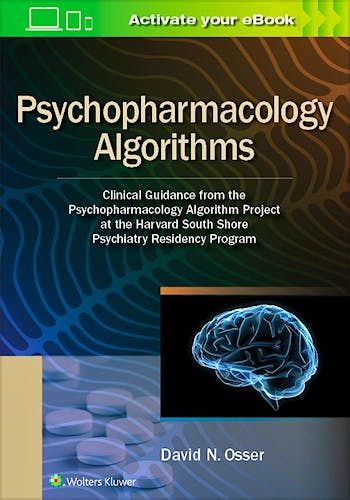 Portada del libro 9781975151195 Psychopharmacology Algorithms. Clinical Guidance from the Psychopharmacology Algorithm Project at the Harvard South Shore Psychiatry Residency Program