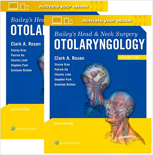 Portada del libro 9781975162665 BAILEY's Head and Neck Surgery. Otolaryngology (2 Volume Set)