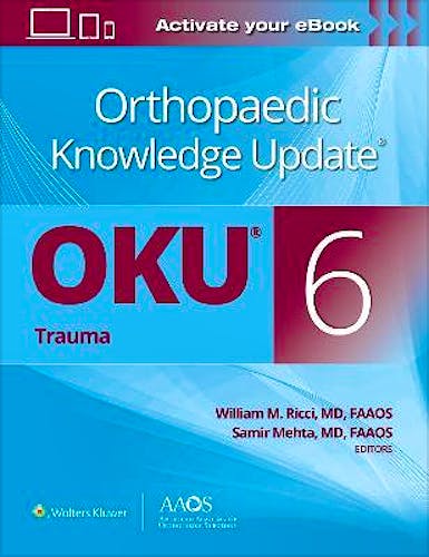 Portada del libro 9781975163686 Orthopaedic Knowledge Update® Trauma 6
