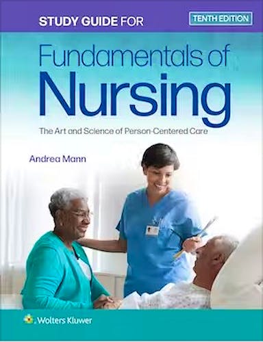 Portada del libro 9781975168209 Study Guide for Fundamentals of Nursing. The Art and Science of Person-Centered Care