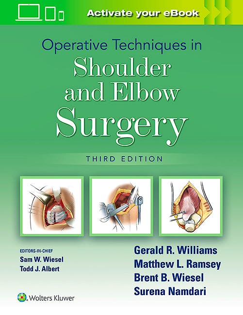 Portada del libro 9781975172107 Operative Techniques in Shoulder and Elbow Surgery
