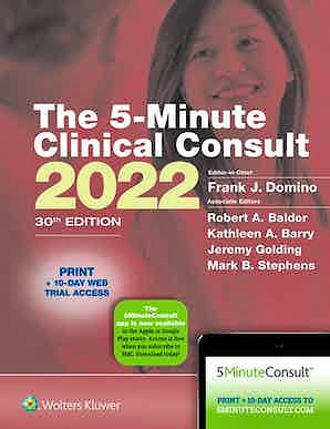 Portada del libro 9781975179953 5-Minute Clinical Consult 2022