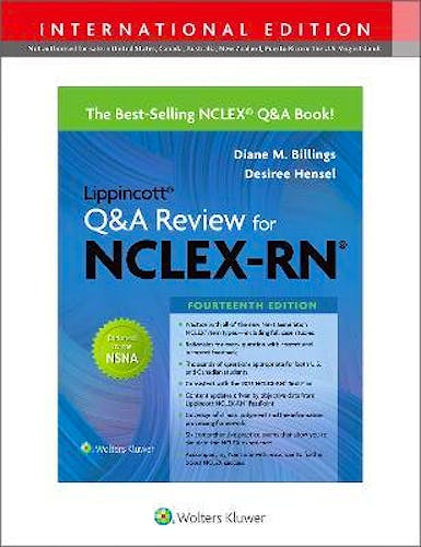 Lippincott Q&A Review for NCLEX-RN. International Edition