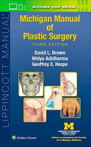 Portada del libro 9781975197391 MICHIGAN Manual of Plastic Surgery