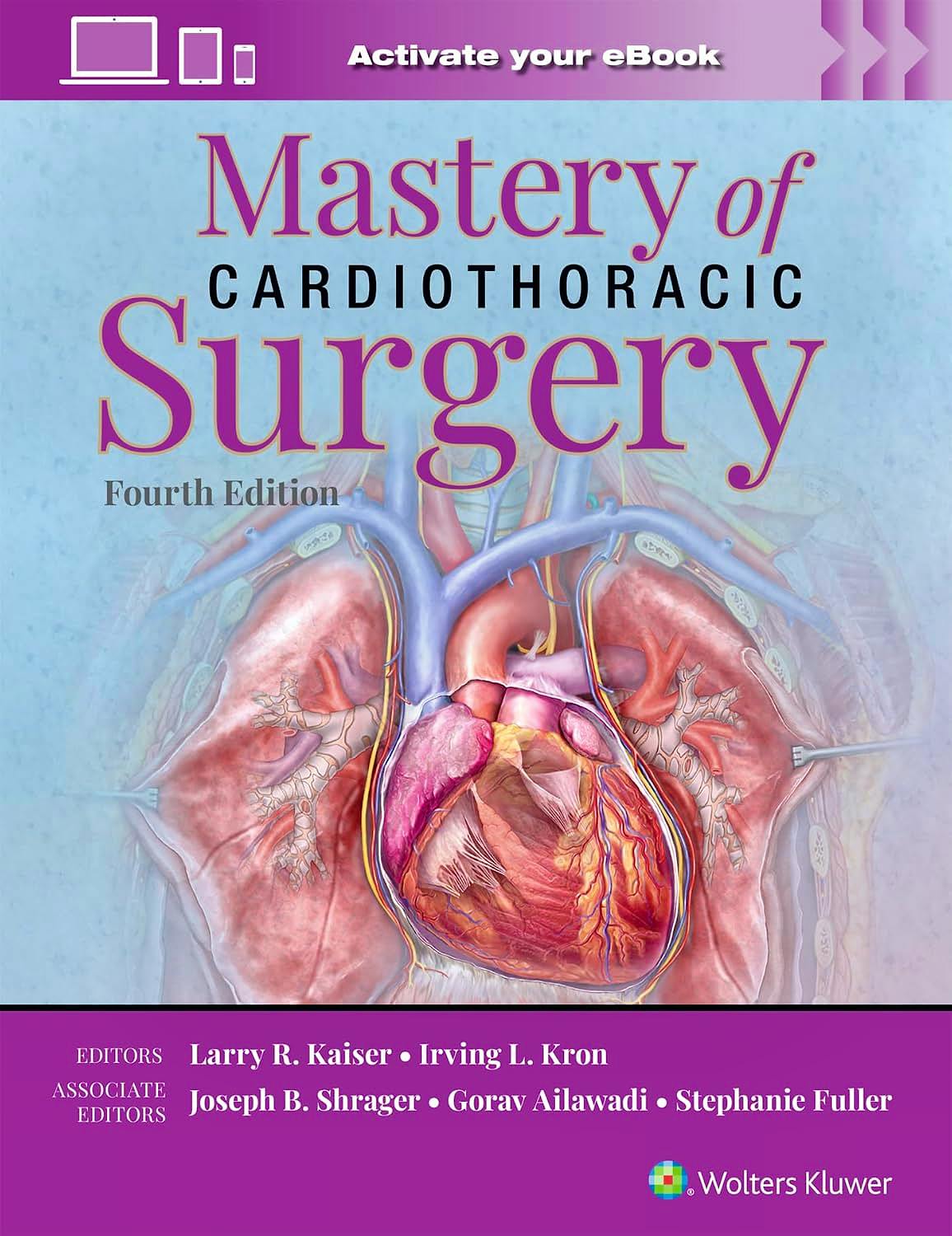 Portada del libro 9781975213008 Mastery of Cardiothoracic Surgery. Print + eBook with Multimedia