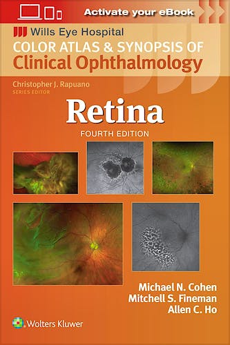 Portada del libro 9781975215149 Retina. Color Atlas and Synopsis of Clinical Ophthalmology. Wills Eye Hospital