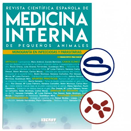 Portada del libro 9781978195431 Revista Científica Española de Medicina Interna de Pequeños Animales. Monografía en Infecciosas y Parasitarias (Vol. 2, Nº 1, Mayo-Junio 2018)