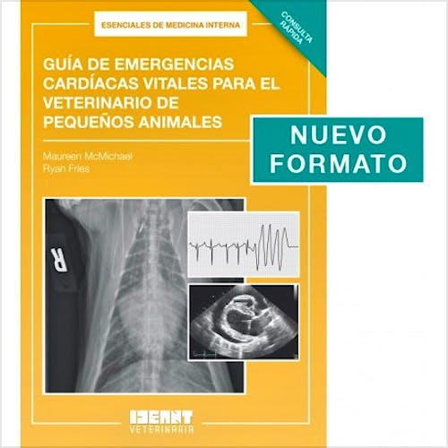 Portada del libro 9781983344015 Guía de Emergencias Cardíacas Vitales para el Veterinario de Pequeños Animales. Consulta Rápida (Esenciales de Medicina Interna)
