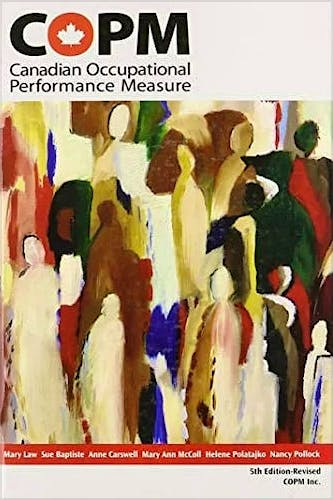 Portada del libro 9781999505301 COPM Manual. Canadian Occupational Performance Measure