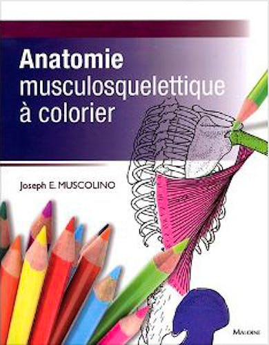 Portada del libro 9782224030544 Anatomie Musculosquelettique à Colorier