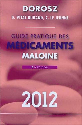 Portada del libro 9782224032609 Guide Pratique Maloine Des Medicaments 2012
