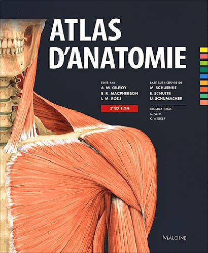Portada del libro 9782224033514 Atlas D'anatomie