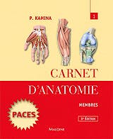 Portada del libro 9782224033798 Carnet D'anatomie, Tome 1: Membres