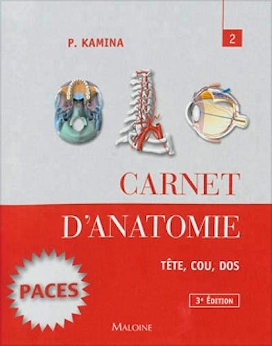 Portada del libro 9782224034153 Carnet D'anatomie, Tome 2: Tete, Cou, Dos