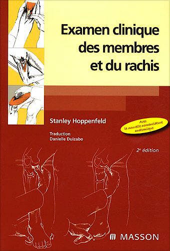 Portada del libro 9782294093180 Examen Clinique des Membres et du Rachis