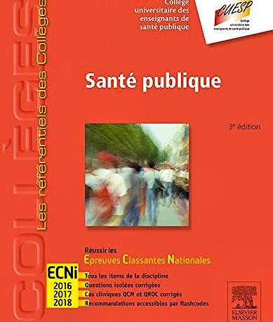 Portada del libro 9782294743696 Sante Publique