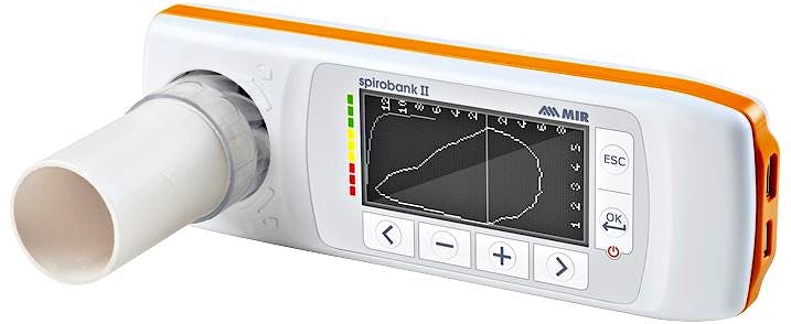 Spirobank II Smart - Espirómetro con Turbinas Desechables
