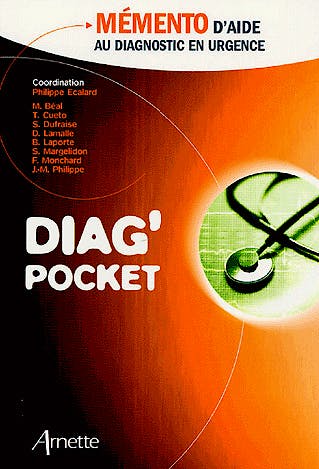 Portada del libro 9782718411255 Diag'pocket : Mémento D'aide Au Diagnostic D'urgence