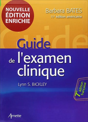 Portada del libro 9782718413501 Guide de L'examen Clinique
