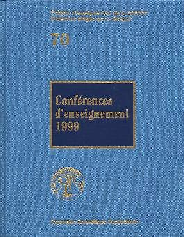 Portada del libro 9782744700415 Conférences D'enseignement 1999 (70)