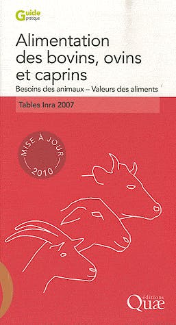 Portada del libro 9782759208739 Alimentation Des Bovins, Ovins Et Caprins