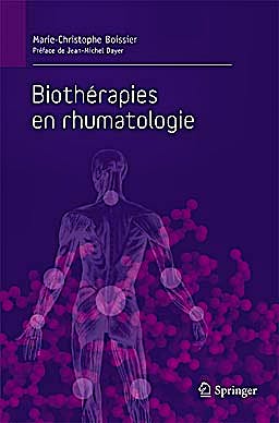 Portada del libro 9782817801230 Biotherapies en Rhumatologie