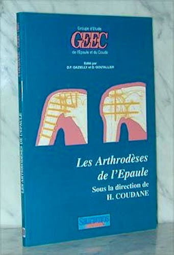Portada del libro 9782840231516 Les Arthrodeses de L'epaule