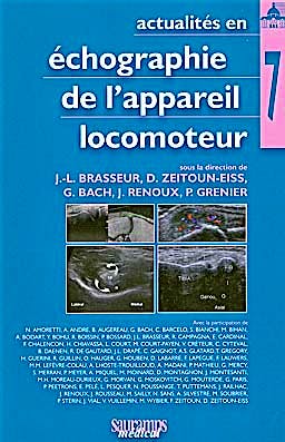 Portada del libro 9782840237112 Actualites en Echographie de L'appareil Locomoteur, Tome 7
