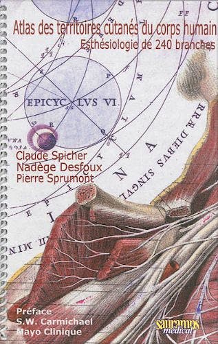 Portada del libro 9782840239017 Atlas Des Territoires Cutanes Du Corps Humain. Esthesiologie de 240 Branches
