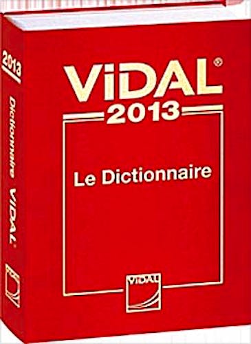 Portada del libro 9782850912030 Vidal 2013 Le Dictionnaire