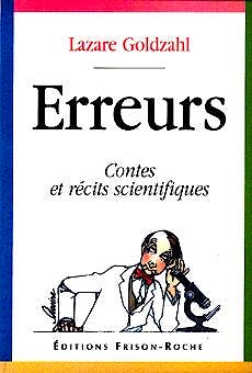 Portada del libro 9782876712973 Erreurs. Contes Et Recits Scientifiques
